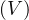 (V)