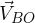 \vec{V}_{BO}