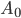 A_{0}